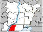 Noyan Quebec location diagram